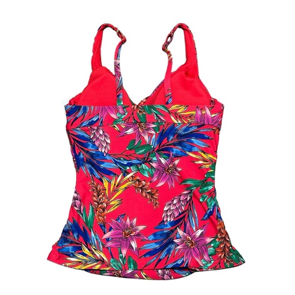 Women’s Apt. 9 Small Tankini Underwire Padded Cup Swim Swimwear Tank Top NWT - Picture 4 of 9